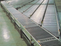 湘工全自动滚筒输送分拣线